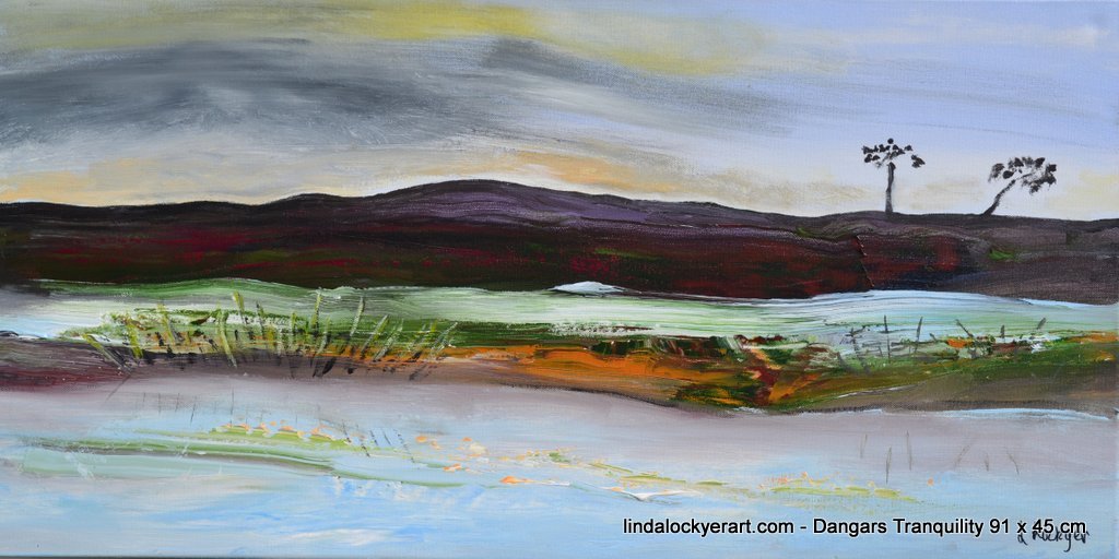 'Dangar's Tranquility' 91 x 45 cm